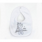 Продукт Bambino Casa - Лигавник с бродерия Paris bianco  - 1 - BG Hlapeta